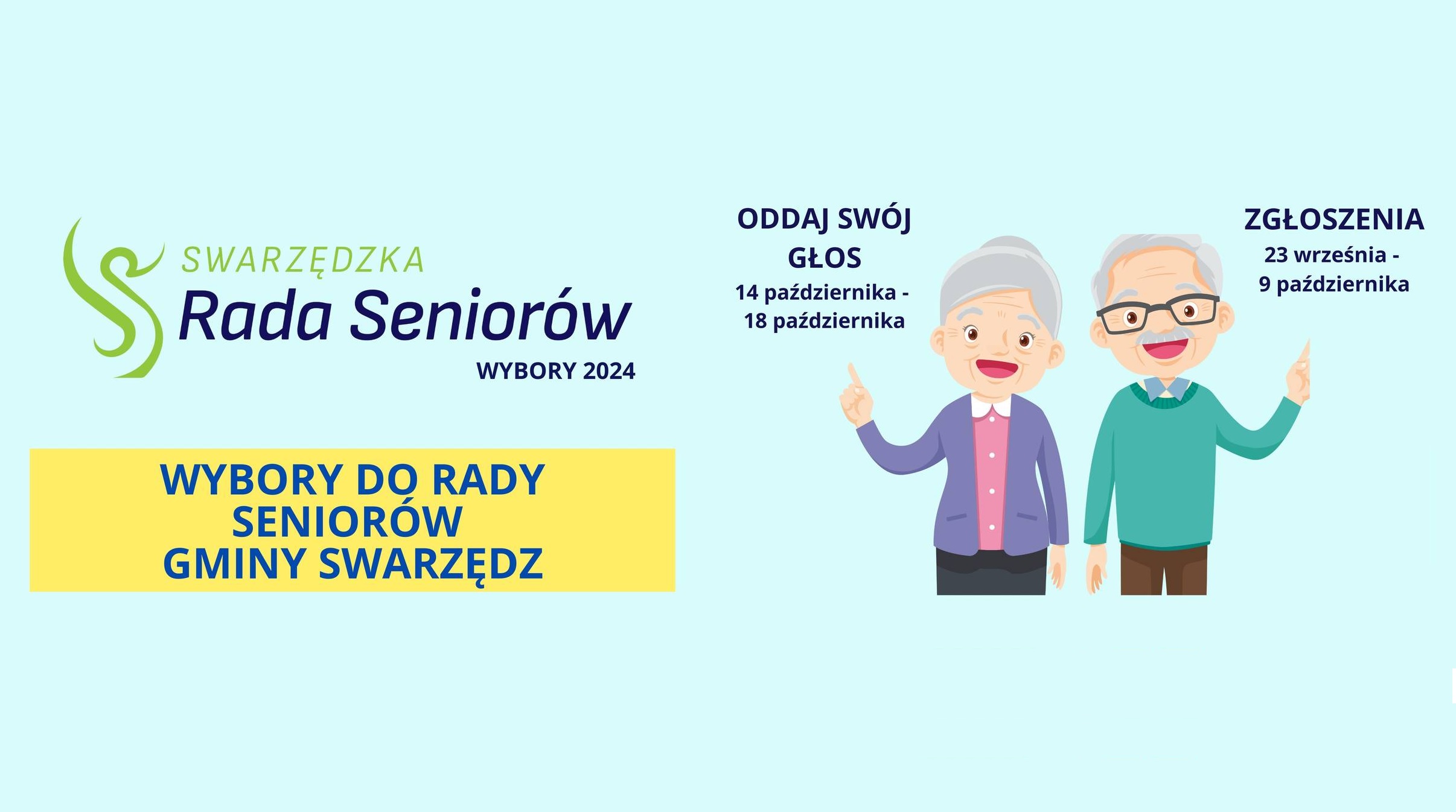 Wybory do Rady Seniorów Gminy Swarzędz na kadencję 2024-2029